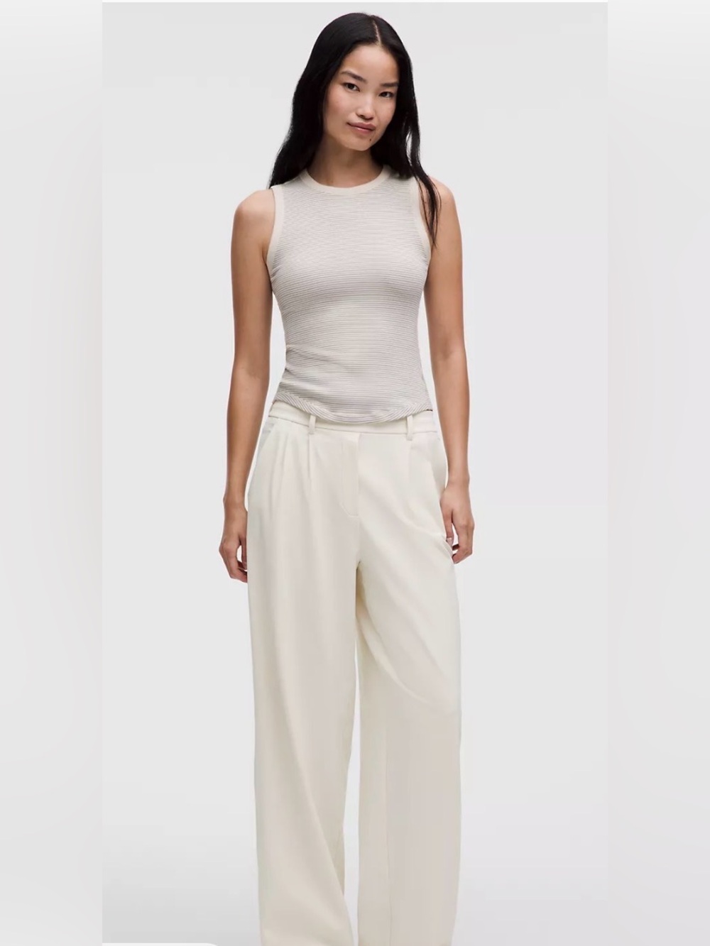 Lululemon Daydrift High Waist Wide Leg Pull On Trousers S Petite